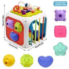 Nuevos bloques de formas coloridas juego de clasificación bebé Montessori juguetes educativos de aprendizaje para niños Bebe nacimiento Inny 6 12 meses regalo