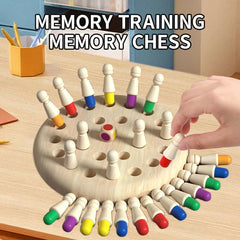 Preschool CHILDREN'S Puzzle Memory Chess Toys, Baby Brain Memory Exercise, Focus Training, Parent-child Games Chess Games