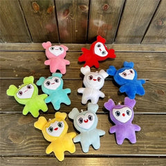 10cm lovelys twice Plush Korean Super Star Plush Toys Cartoon Animal TWICE Momo Doll Keychain Pendant Keybuckle Children's gifts