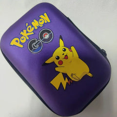 Paquete de colección de tarjetas de Pokémon originales, caja de cubierta de gran capacidad de Pikachu colorida, Protector de tarjetas de Anime, monedero, juguetes para niños, regalo