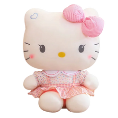 Sanrio Hello Kitty Anime Hello Kitty juguetes de peluche almohada suave regalos de cumpleaños para niñas Kawaii Hello Kitty muñecos de peluche