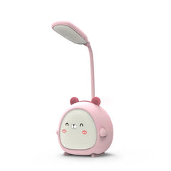 LED Cute Animal Small Table Lamp Adjustable Night Light Bedroom Bedside Lamp Eye Protection Reading Lamp Children's Sleep Lamp