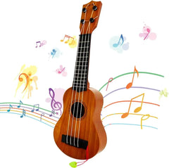 35cm Ukulele Children Guitar Toy Can Be Used To Play Elementary Instruments With Paddles Simulating Yukrili Music Toys