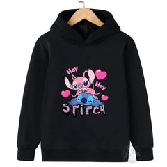 Sweatshirt Disney Stitch: Estilo Street Fashion para Meninos e Meninas