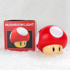 Super Mario LED signo de interrogación luz nocturna con música Anime PeripheralsToad niños lámpara de noche para dormitorio regalos de carga USB