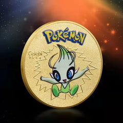 Monedas doradas de Pokémon, monedas de Metal Mewtwo, monedas conmemorativas de Anime, Charizard Pikachu, tarjetas doradas de Pokémon, monedas redondas de Metal, juguetes