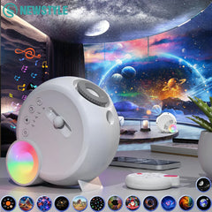 Star Projector Galaxy Night Light For Bedroom 13 Films Home Planetarium Starry Night Ceiling Projector for Kids Home Decor