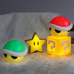 New Anime Night Light Kawaii LED Lamp Usb Charging Beside Nightlight Press with Game Music for Kids Collectible Birthday Gift